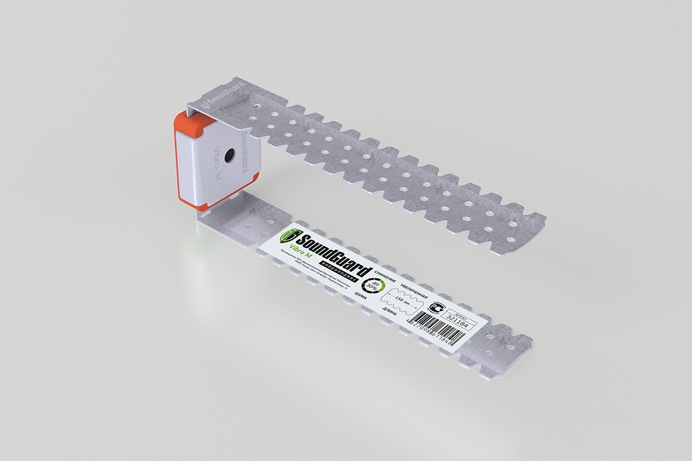 картинка Виброизоляционное крепление SoundGuard Vibro M от магазина Альфа Плейс