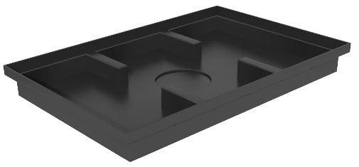 картинка Поддон придверный пластиковый Gidrolica Step Pro от магазина Альфа Плейс