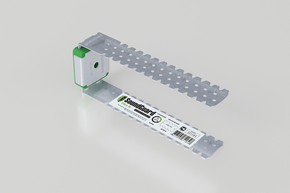 картинка Виброизоляционное крепление SoundGuard Vibro M от магазина Альфа Плейс