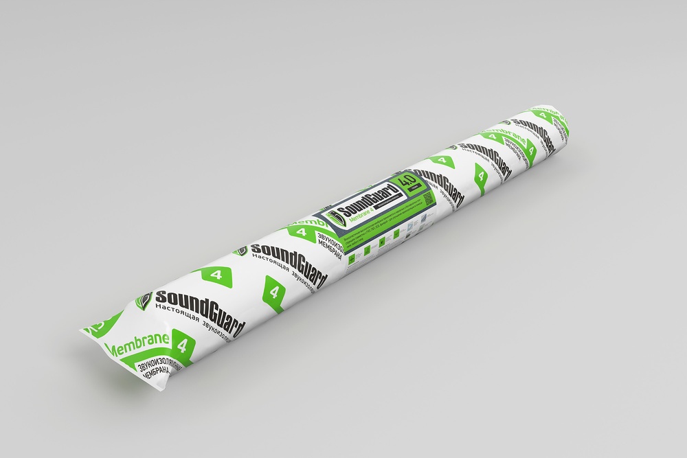 картинка Звукоизоляционная мембрана SoundGuard Membranе 4 от магазина Альфа Плейс
