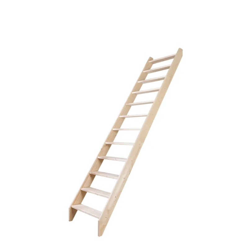 картинка Лестница стационарная деревянная OMS 65/290 от магазина Альфа Плейс