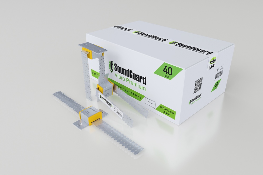 картинка Виброизоляционное крепление SoundGuard Vibro Premium от магазина Альфа Плейс