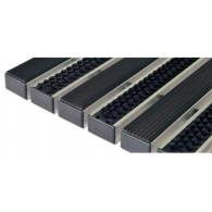 картинка Придверная решетка Gidrolica Step - резина+текстиль+щетка+скребок от магазина Альфа Плейс